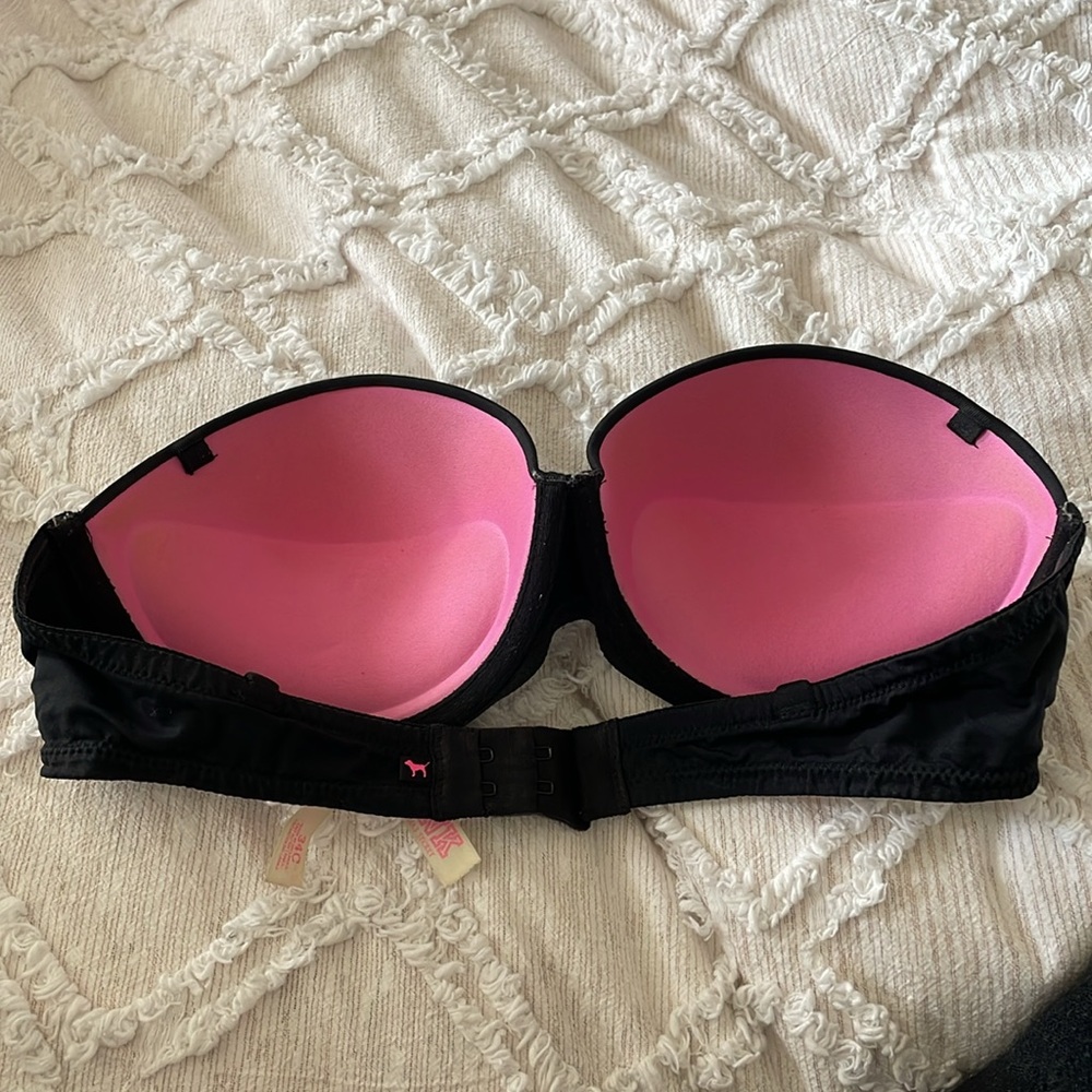 Pink Strapless Bra - Picture 2 of 4